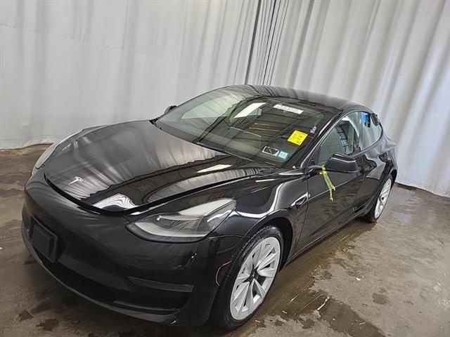 used 2022 Tesla Model 3 car, priced at $23,999