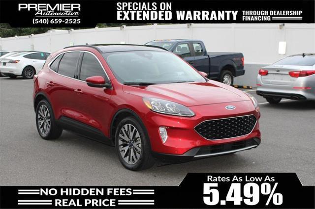 used 2020 Ford Escape car, priced at $20,999