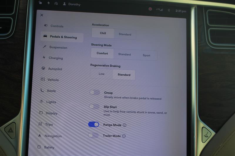 used 2017 Tesla Model X car, priced at $20,450