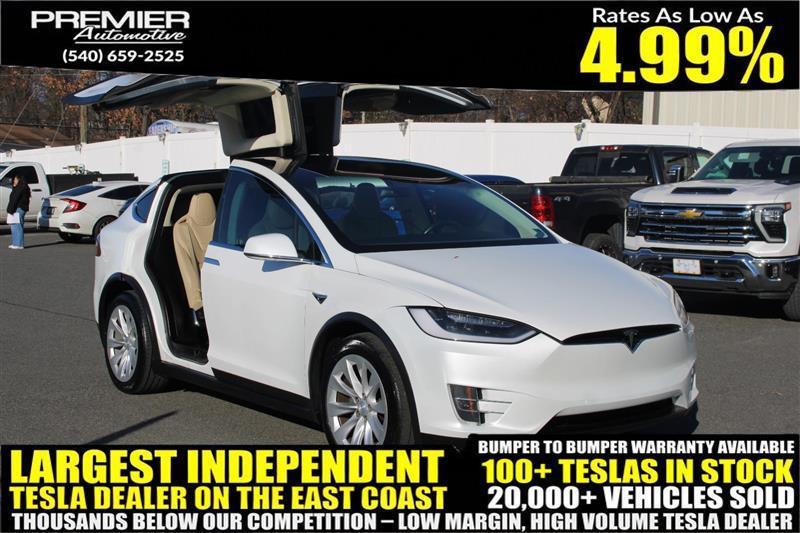 used 2017 Tesla Model X car, priced at $20,450