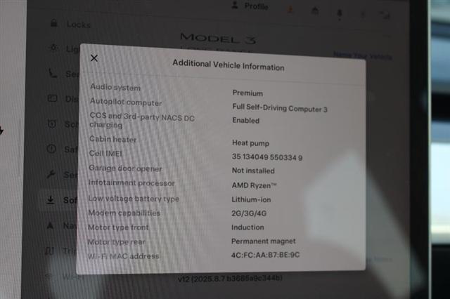 used 2023 Tesla Model 3 car, priced at $24,999