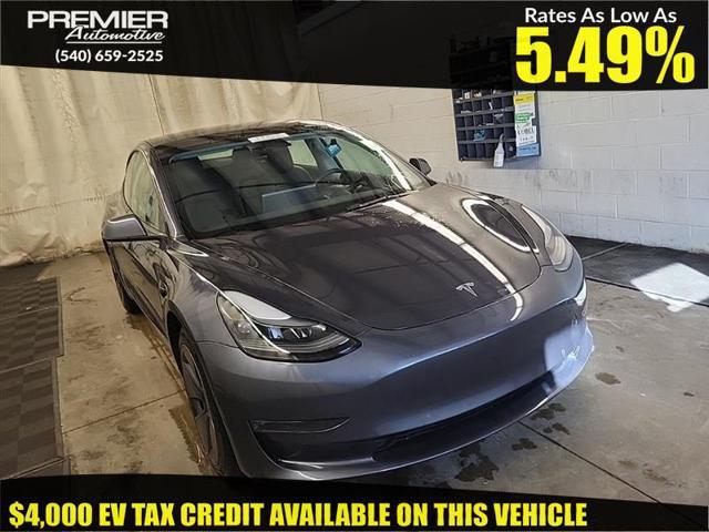 used 2021 Tesla Model 3 car, priced at $19,450