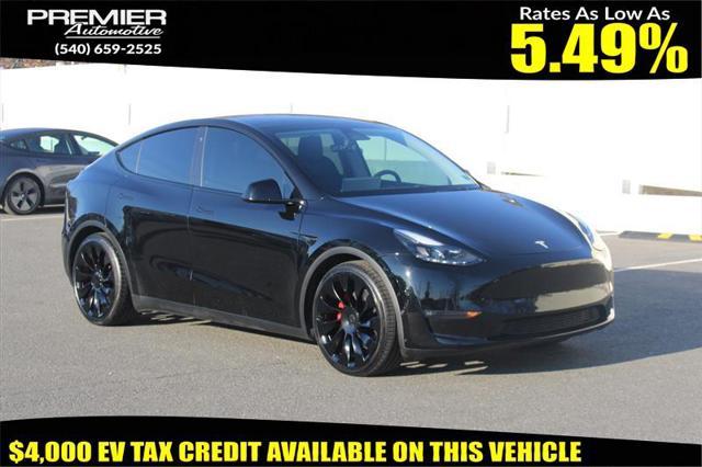 used 2022 Tesla Model Y car, priced at $19,450