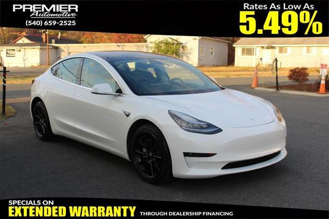 used 2020 Tesla Model 3 car, priced at $21,999