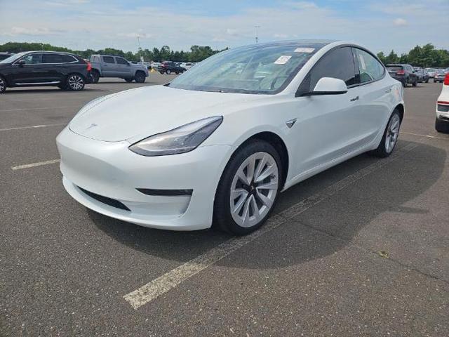 used 2022 Tesla Model 3 car, priced at $21,999