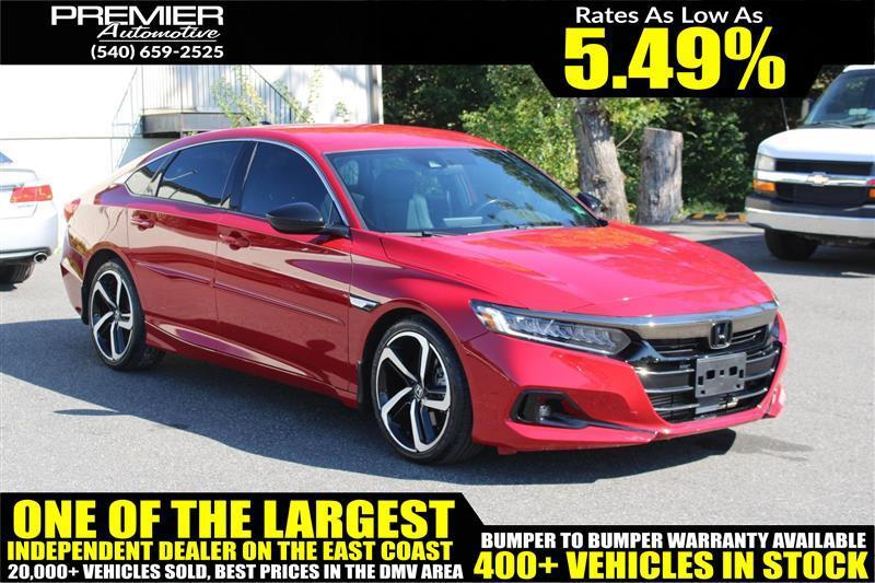 used 2022 Honda Accord car, priced at $21,999