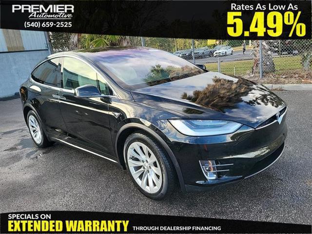 used 2020 Tesla Model X car, priced at $28,999