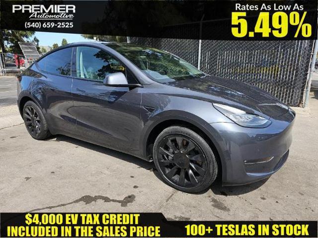 used 2022 Tesla Model Y car, priced at $22,999