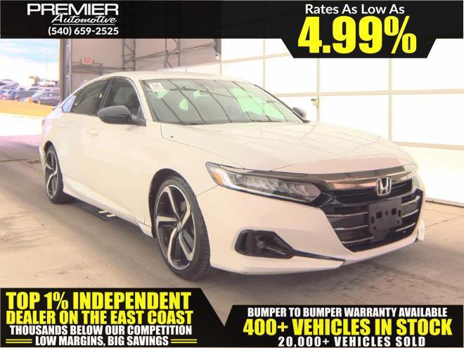 used 2022 Honda Accord car, priced at $18,450