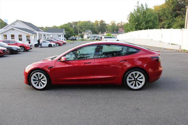 used 2021 Tesla Model 3 car, priced at $22,450