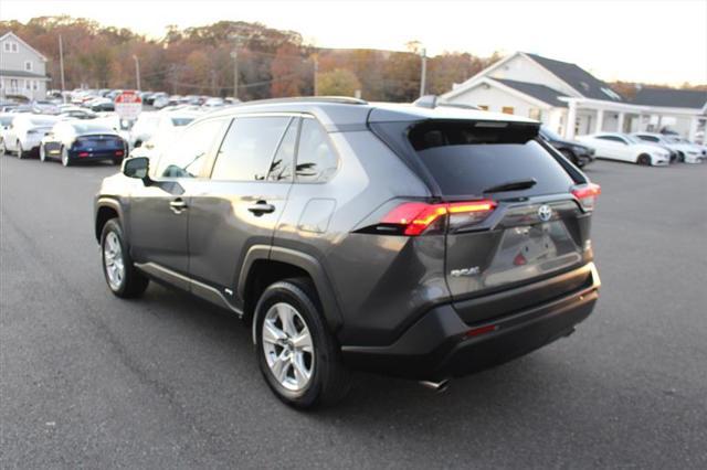 used 2021 Toyota RAV4 Hybrid car, priced at $26,999