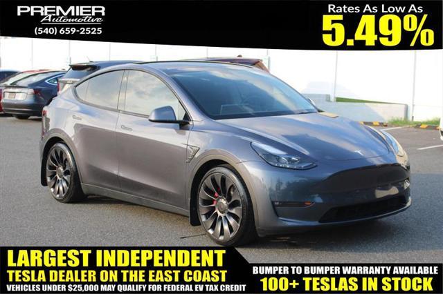 used 2023 Tesla Model Y car, priced at $25,999