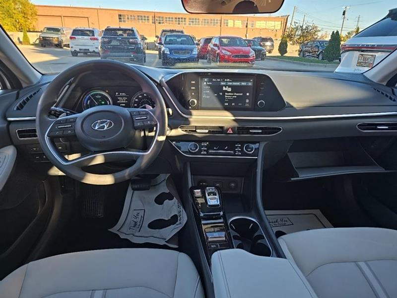 used 2023 Hyundai Sonata Hybrid car, priced at $18,450