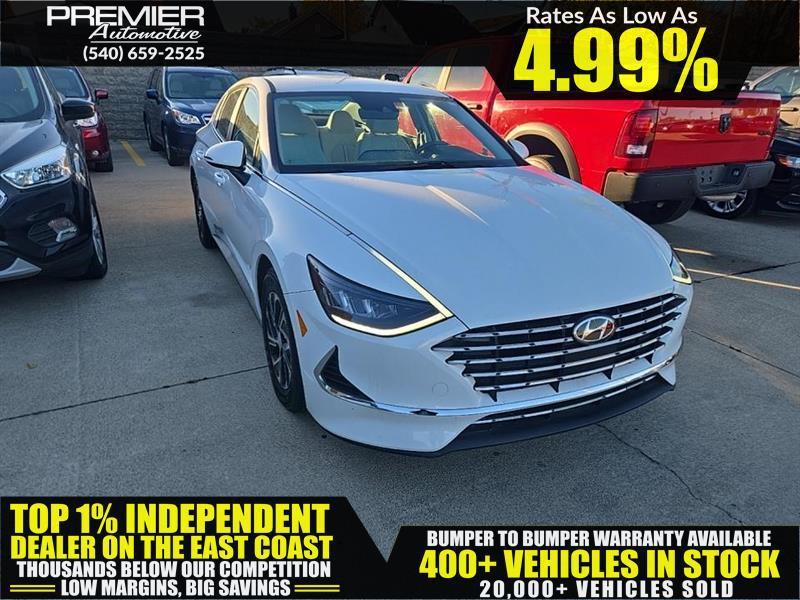 used 2023 Hyundai Sonata Hybrid car, priced at $18,450