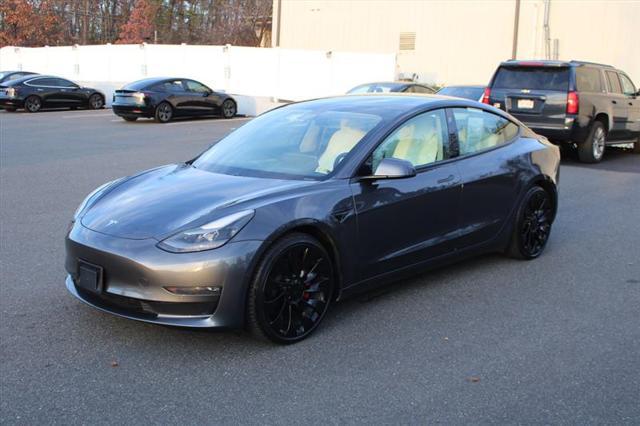 used 2021 Tesla Model 3 car, priced at $23,999