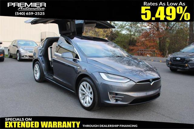 used 2020 Tesla Model X car, priced at $35,450