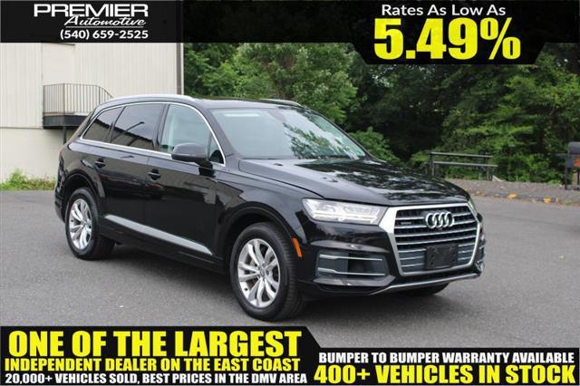 used 2019 Audi Q7 car, priced at $24,999