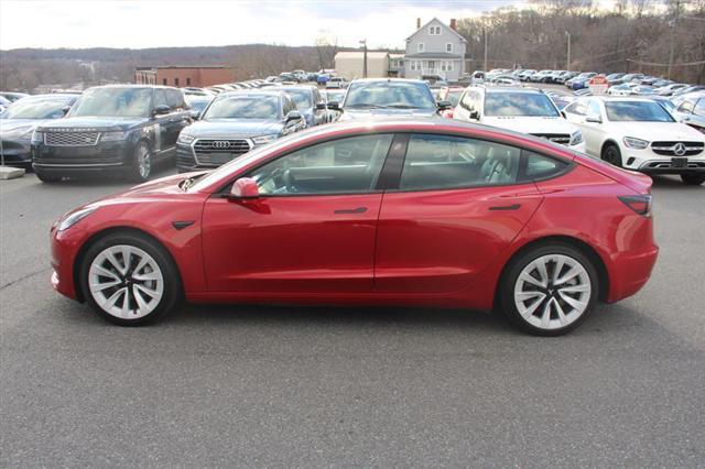 used 2022 Tesla Model 3 car, priced at $19,450