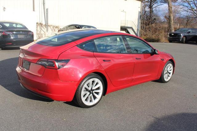 used 2022 Tesla Model 3 car, priced at $19,450