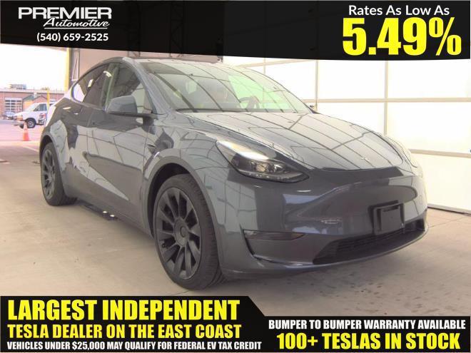 used 2023 Tesla Model Y car, priced at $24,999