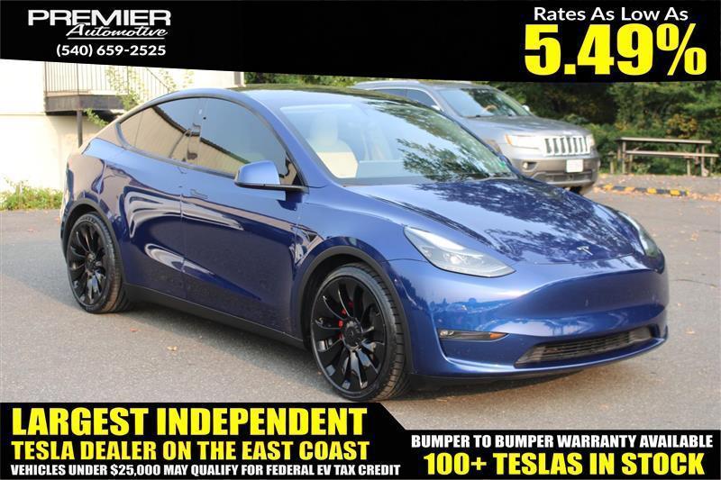 used 2023 Tesla Model Y car, priced at $24,999