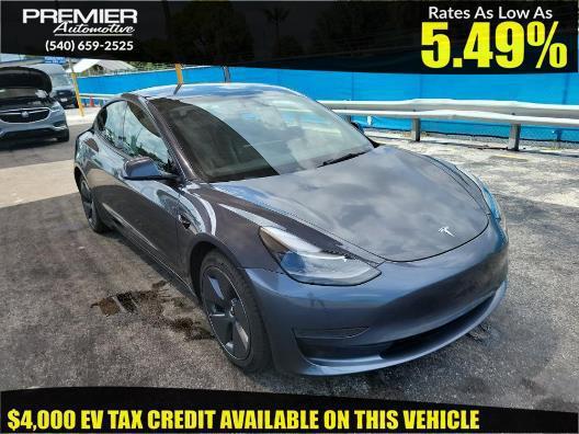 used 2021 Tesla Model 3 car, priced at $19,450