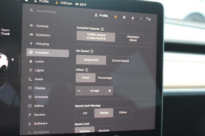 used 2023 Tesla Model 3 car, priced at $19,450