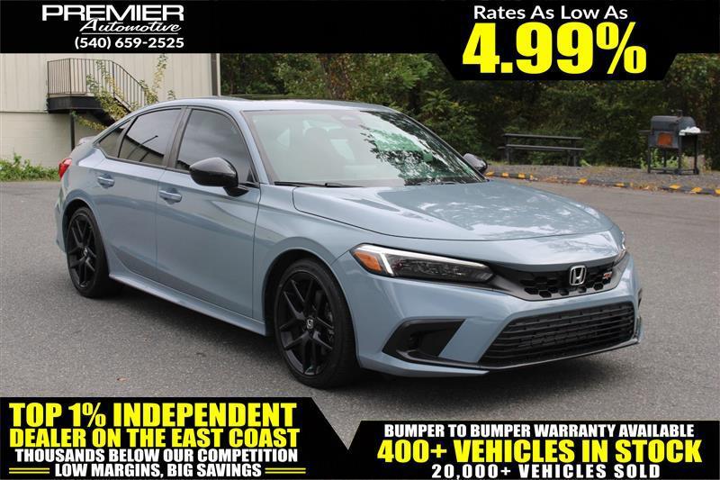 used 2022 Honda Civic Si car, priced at $23,999