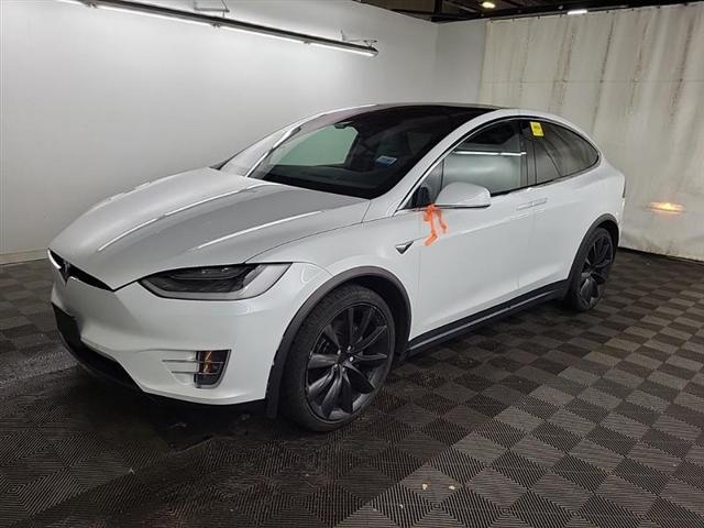 used 2018 Tesla Model X car, priced at $21,999