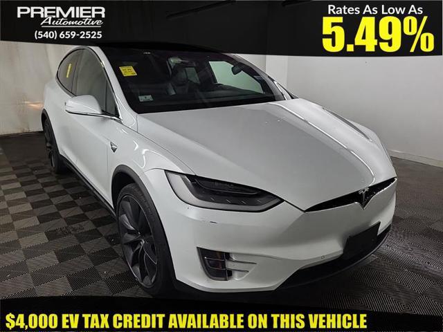 used 2018 Tesla Model X car, priced at $21,999