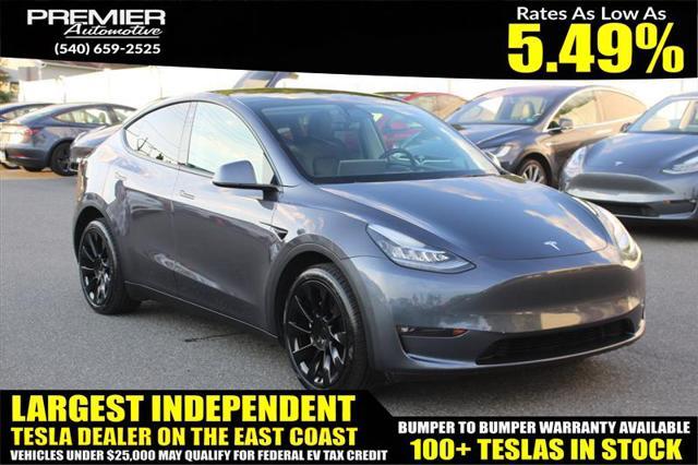 used 2022 Tesla Model Y car, priced at $24,450