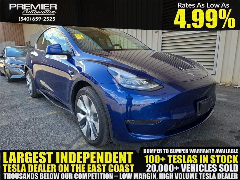 used 2020 Tesla Model Y car, priced at $23,999