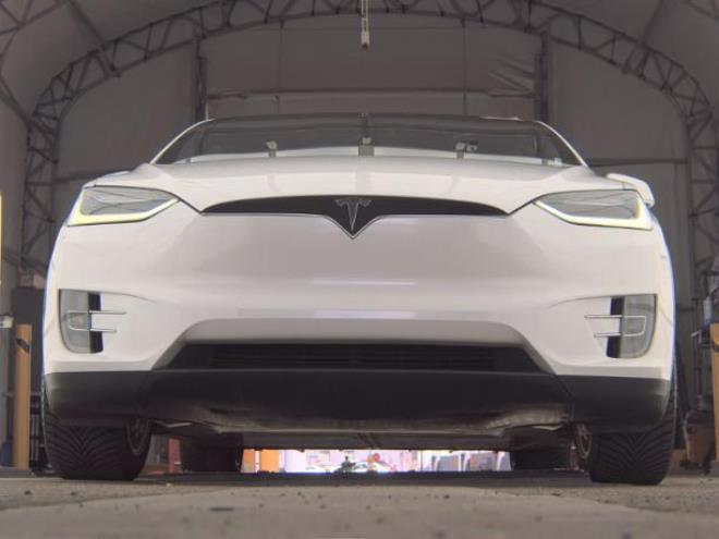 used 2021 Tesla Model X car, priced at $22,999