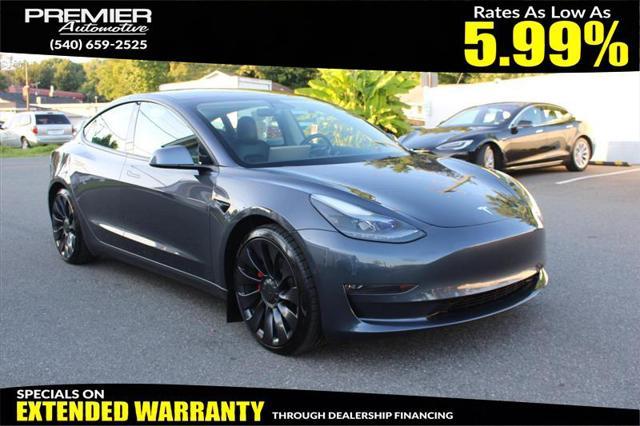 used 2022 Tesla Model 3 car, priced at $28,977