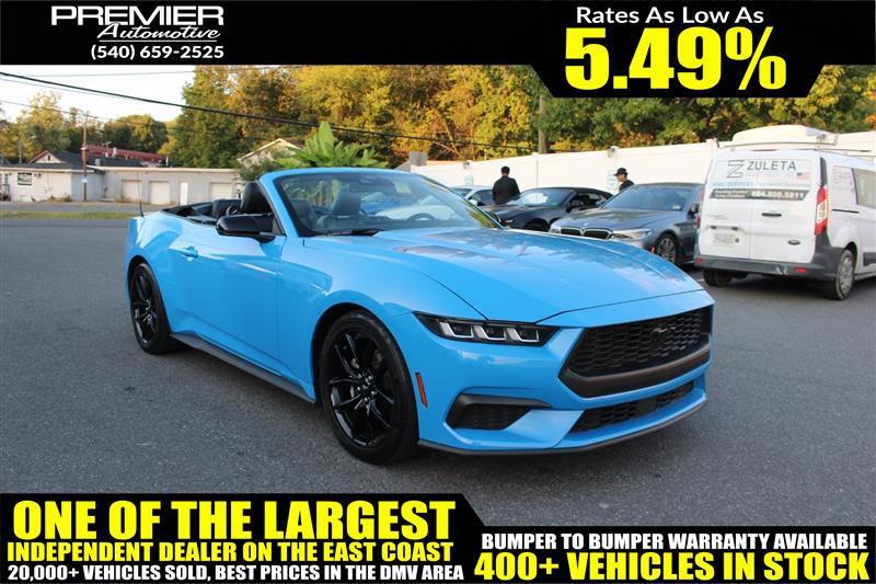 used 2024 Ford Mustang car, priced at $29,450
