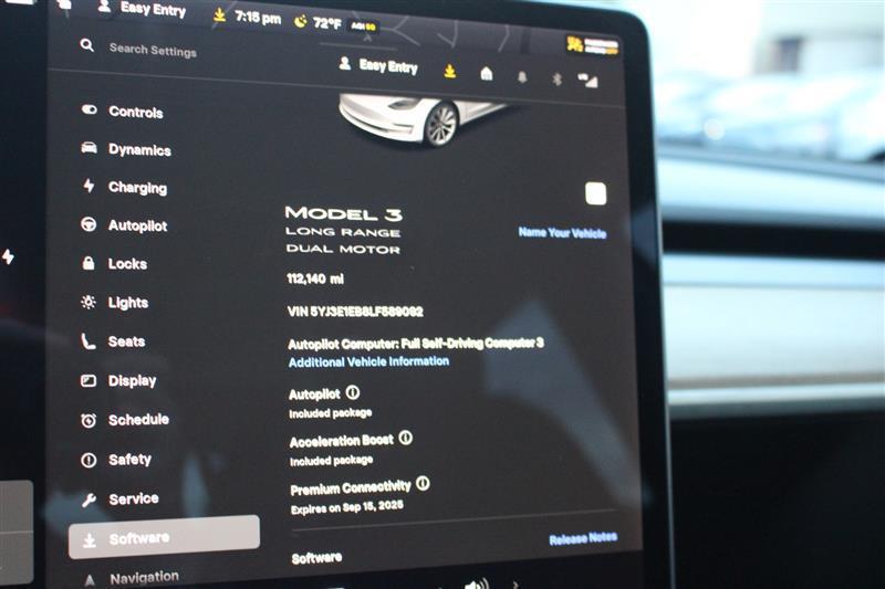used 2020 Tesla Model 3 car, priced at $15,999