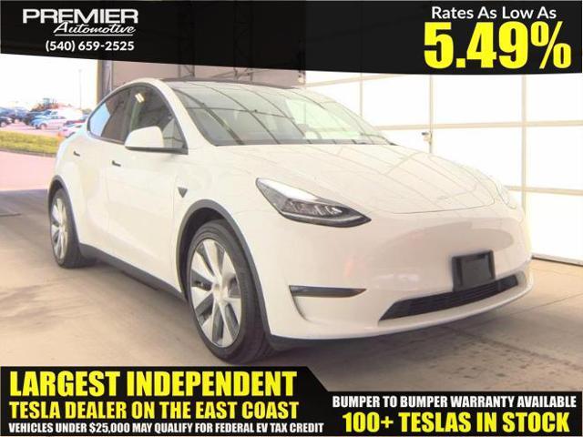 used 2022 Tesla Model Y car, priced at $22,999