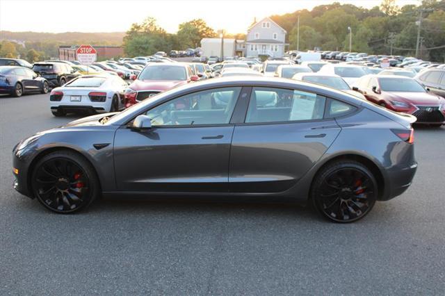 used 2022 Tesla Model 3 car, priced at $27,999