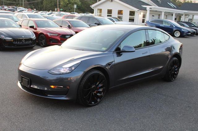 used 2022 Tesla Model 3 car, priced at $27,999