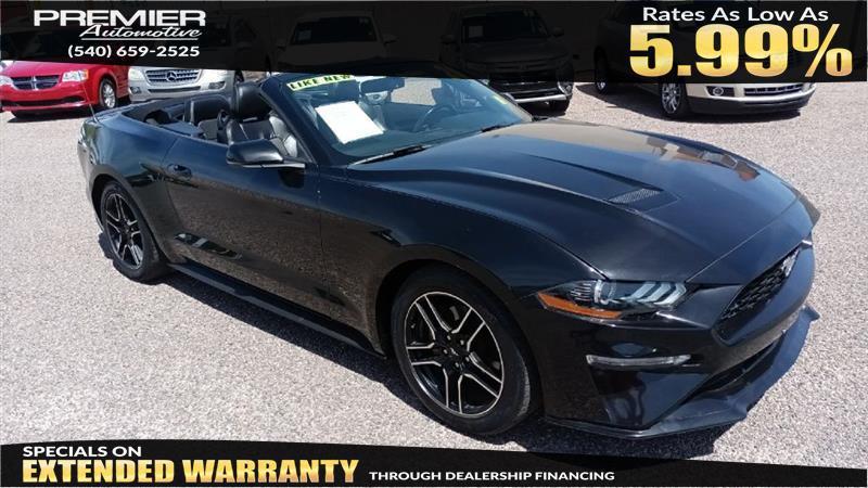 used 2020 Ford Mustang car, priced at $20,999