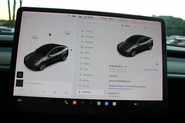 used 2021 Tesla Model Y car, priced at $25,477