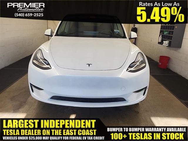 used 2023 Tesla Model Y car, priced at $24,999