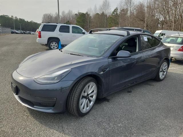 used 2022 Tesla Model 3 car, priced at $19,450