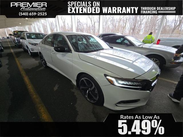 used 2021 Honda Accord car, priced at $19,450