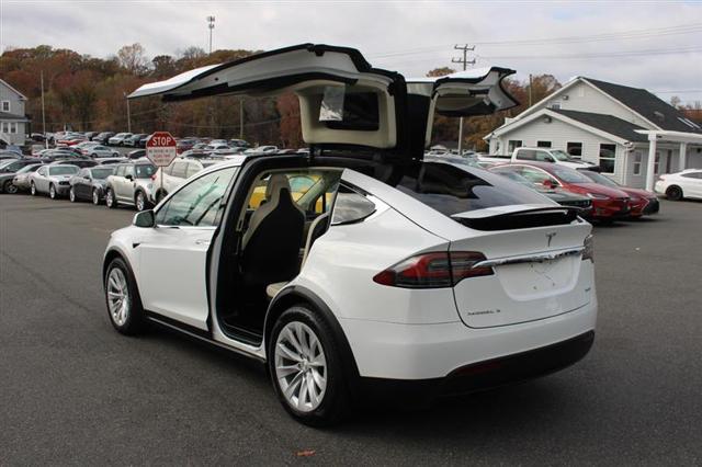 used 2017 Tesla Model X car, priced at $27,999