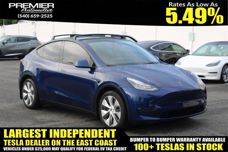 used 2022 Tesla Model Y car, priced at $23,450