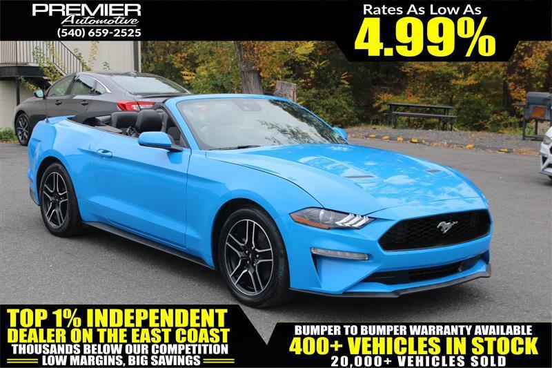 used 2023 Ford Mustang car, priced at $21,450
