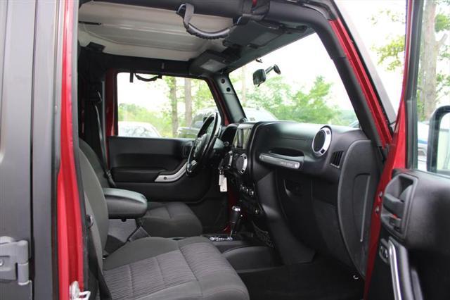 used 2012 Jeep Wrangler Unlimited car, priced at $15,999