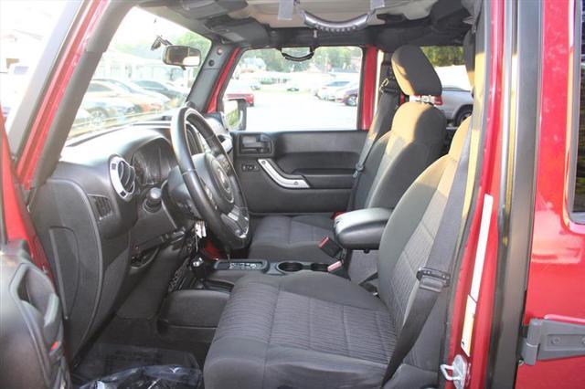 used 2012 Jeep Wrangler Unlimited car, priced at $13,999