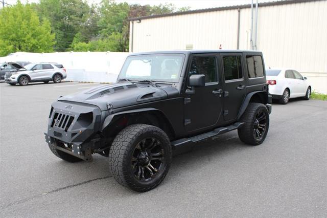 used 2012 Jeep Wrangler Unlimited car, priced at $15,999